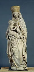 La Madre de Dios con el Niño Cristo, 1470